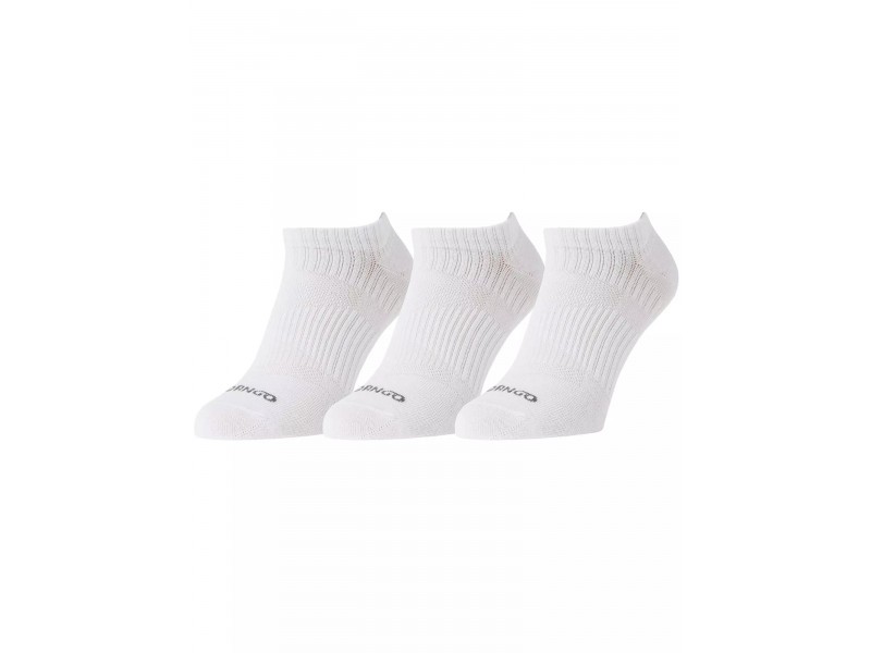 Fundango NOSHOW SPORT 3 Pack férfi zokni - fehér