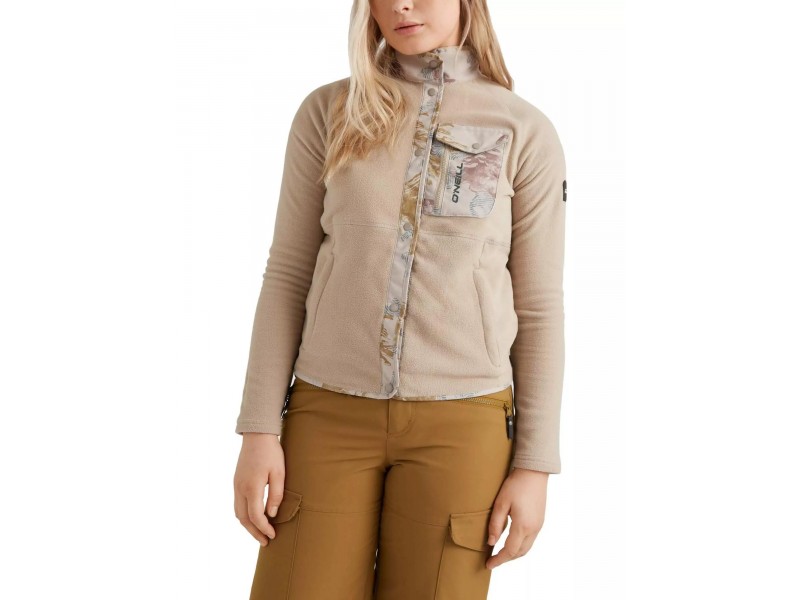 O'Neill Utility Button Fleece női - 31014 Light Camo