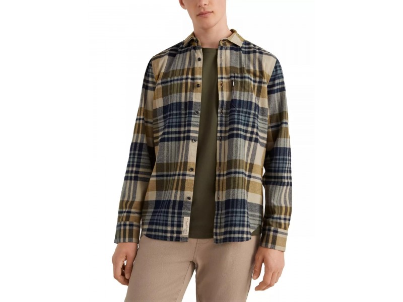 O'Neill Flannel kockás férfi ing - 37513 beige