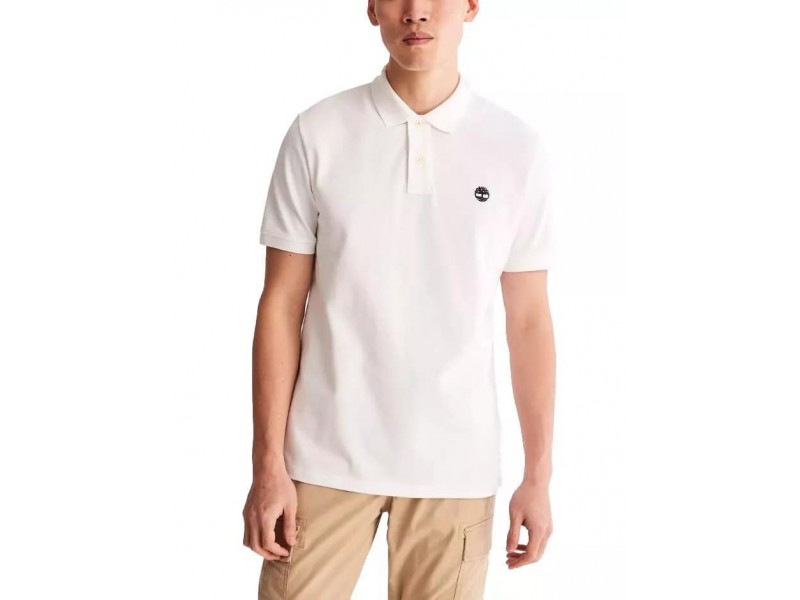 Timberland Millers River Pique férfi póló - fehér