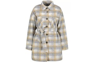 Luhta Halttula női kockás kabát - light grey