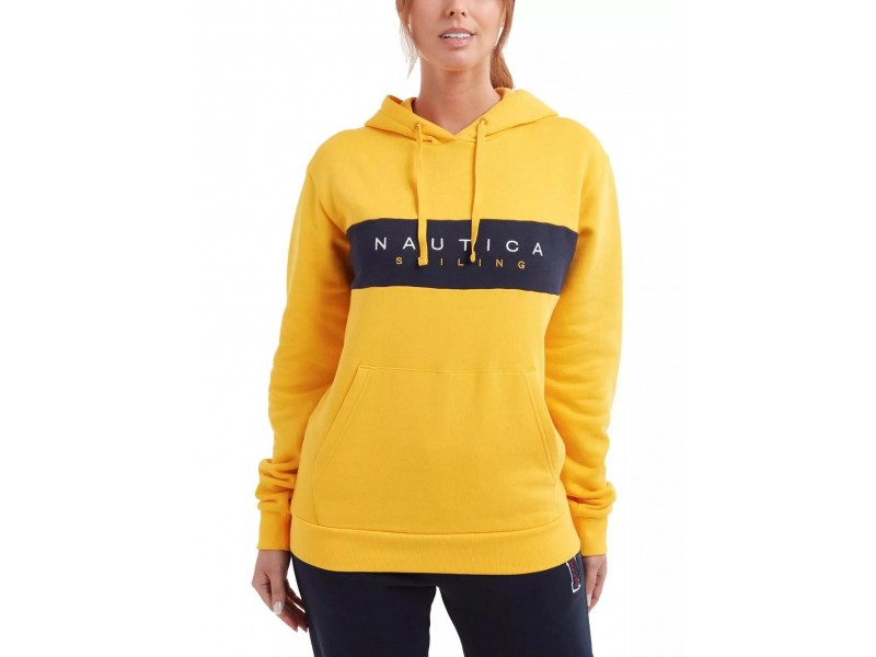 Nautica Lora női kapucnis pulóver - canary yellow