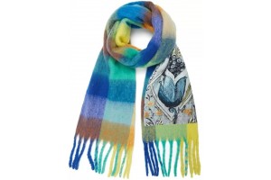 Desigual női Scarf Met Bufanda sál