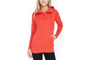 Fundango Share D női pulóver - kapucnis, cipzáras zsebek