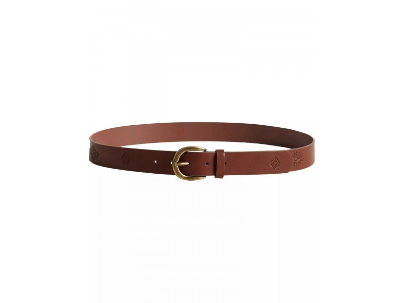 Desigual Julieta női camel bőröv mandala mintával