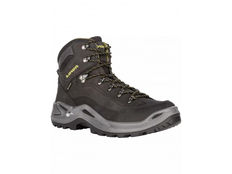 Lowa Renegade GTX Mid D fekete/olíva túrabakancs