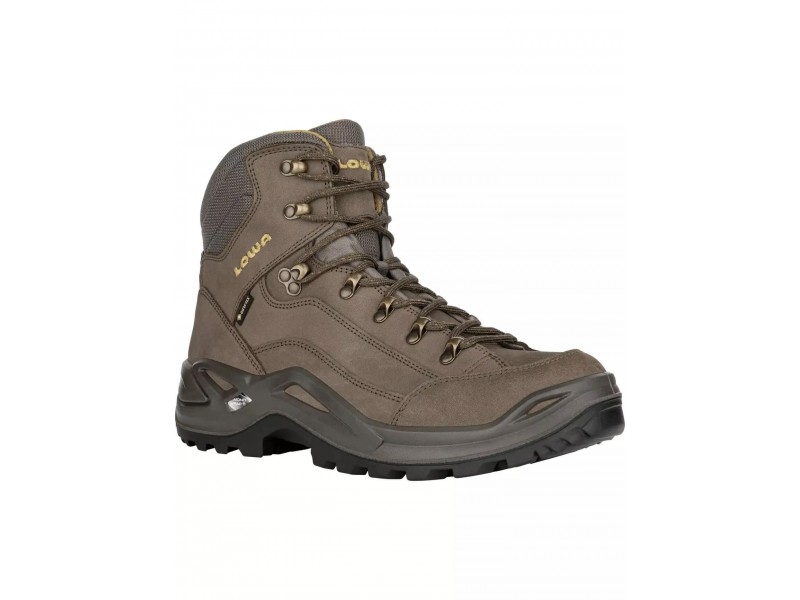 Lowa Renegade GTX Mid D férfi túrabakancs 7898 olive/mustard