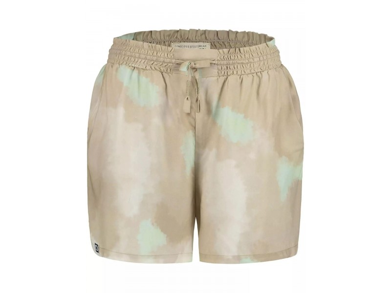 Torstai Malanda női rövidnadrág - fekete-fehér, 100% viszkóz