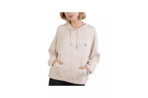 Fundango Echo Loose Hoodie D 610-sand - női kapucnis pulóver