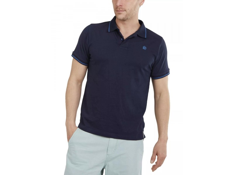 Fundango Incognito férfi galléros póló – hímzett logó