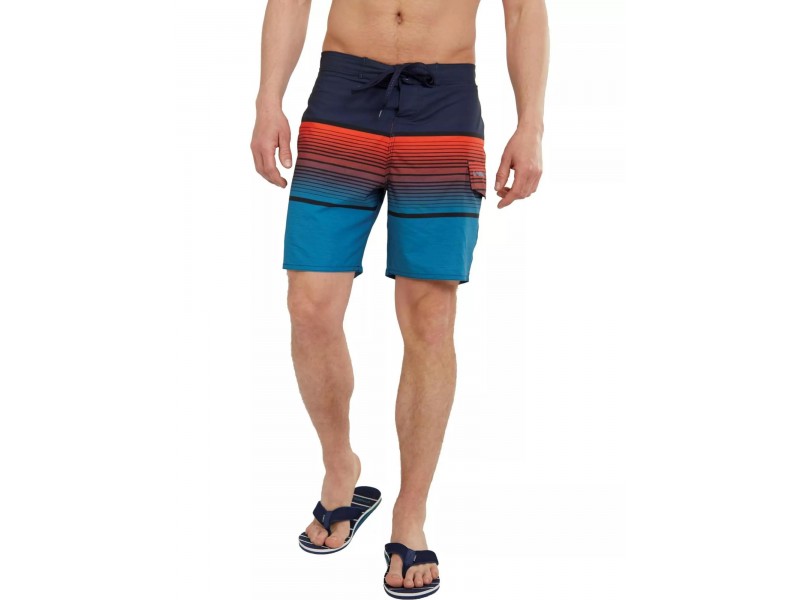 Fundango Salimu boardshort 281 RedOrange - férfi