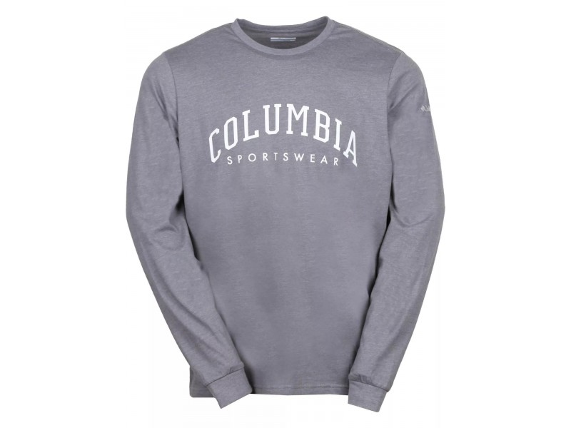 Columbia CSC Seasonal Logo LS férfi póló - city grey