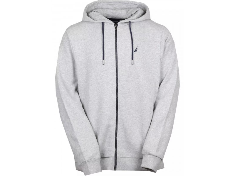 Nautica Helder FZ Hoody D - szürke férfi kapucnis pulóver