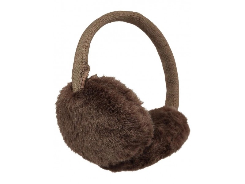 Barts Plush Earmuffs — női fekete műszőrme fülvédő