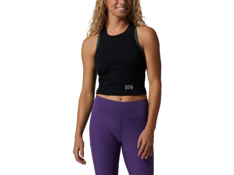 Mountain Hardwear Stretch Tanklette női fekete top