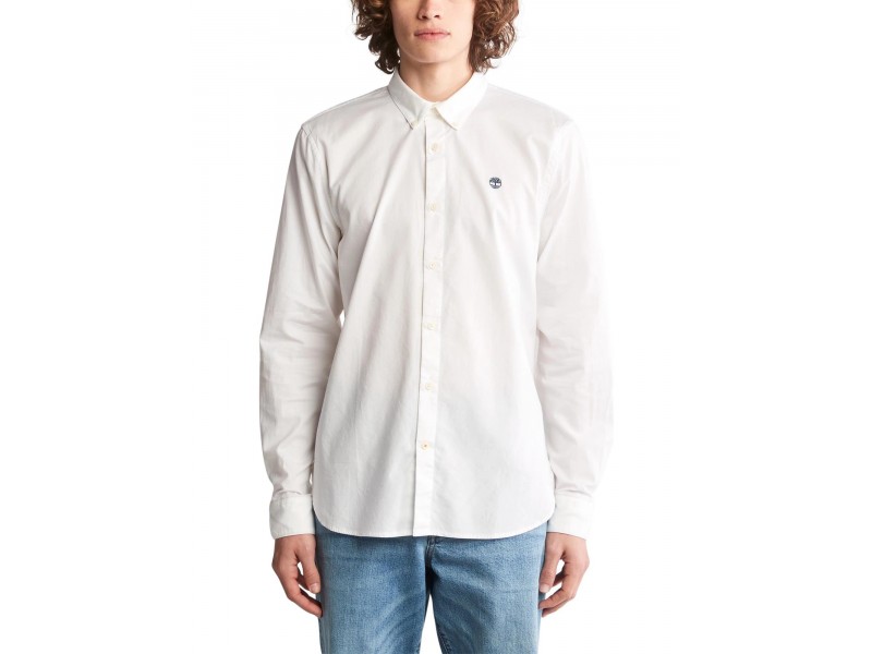 Timberland LS Elvatd Oxford Slim férfi ing - fehér