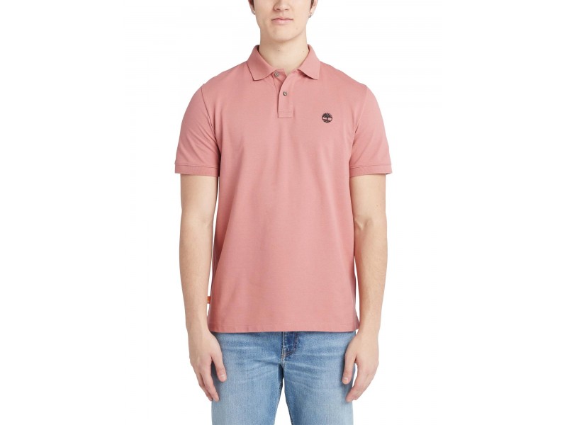 Timberland Basic Polo D - dj1 light mahogany férfi póló
