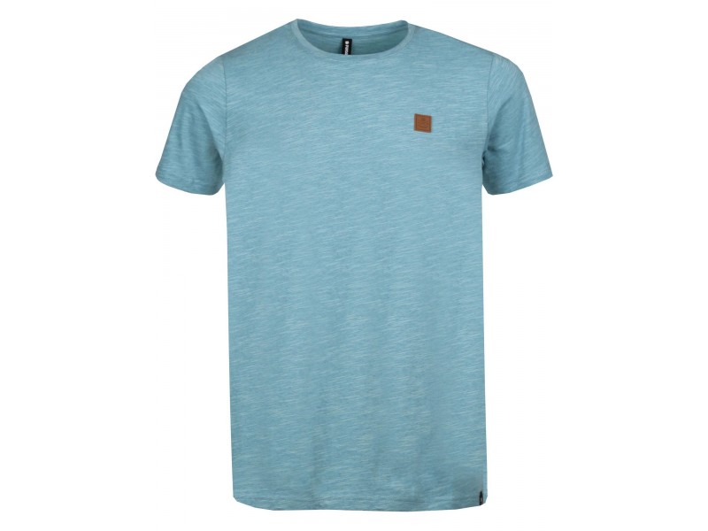 Fundango Jaggy Structured férfi melange póló