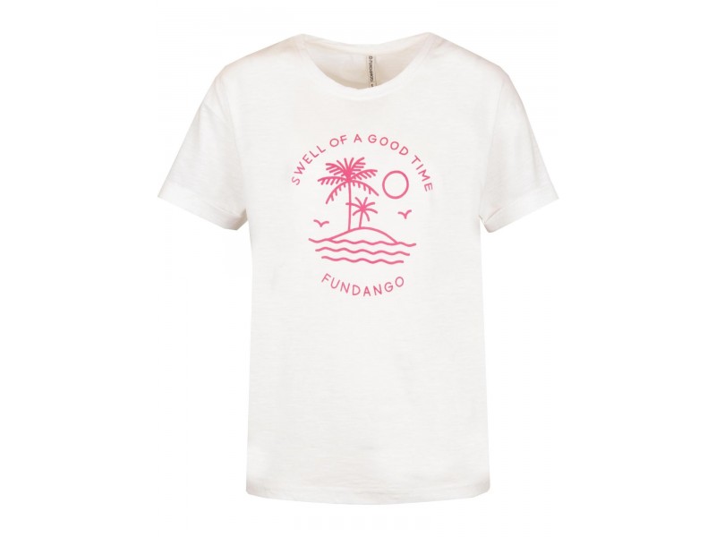 Fundango Nissa női T-shirt D - stone