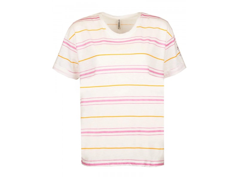 Fundango Nissa női póló 311 Powder Stripe
