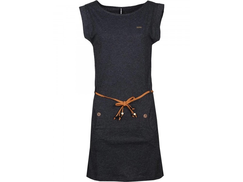 Fundango Sagitta Dress D - női fekete ruha