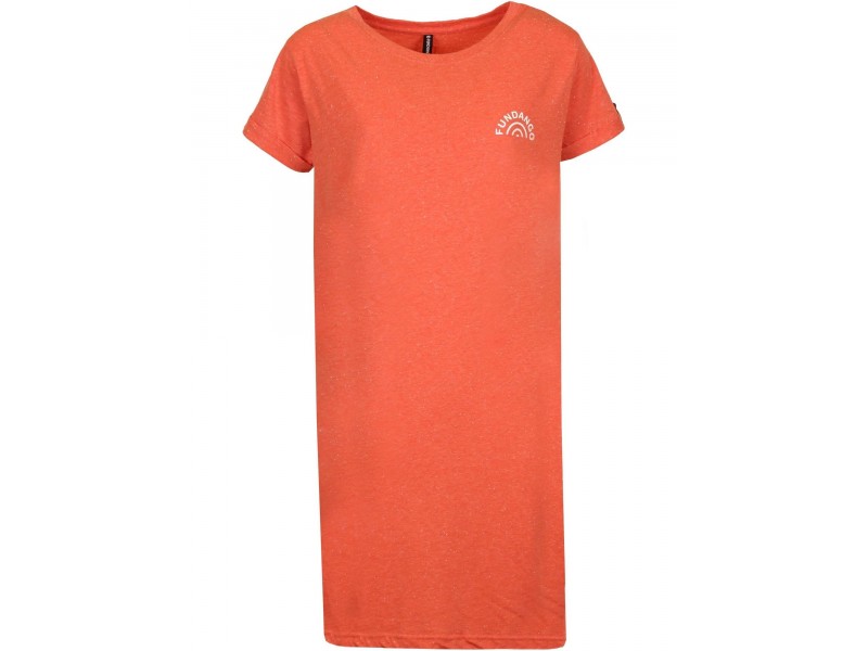 Fundango Gilwen Dress D - női pólóruha (sugar coral)