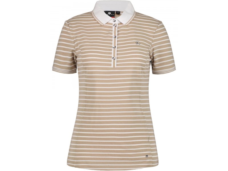 Luhta D női csíkos póló 040-beige