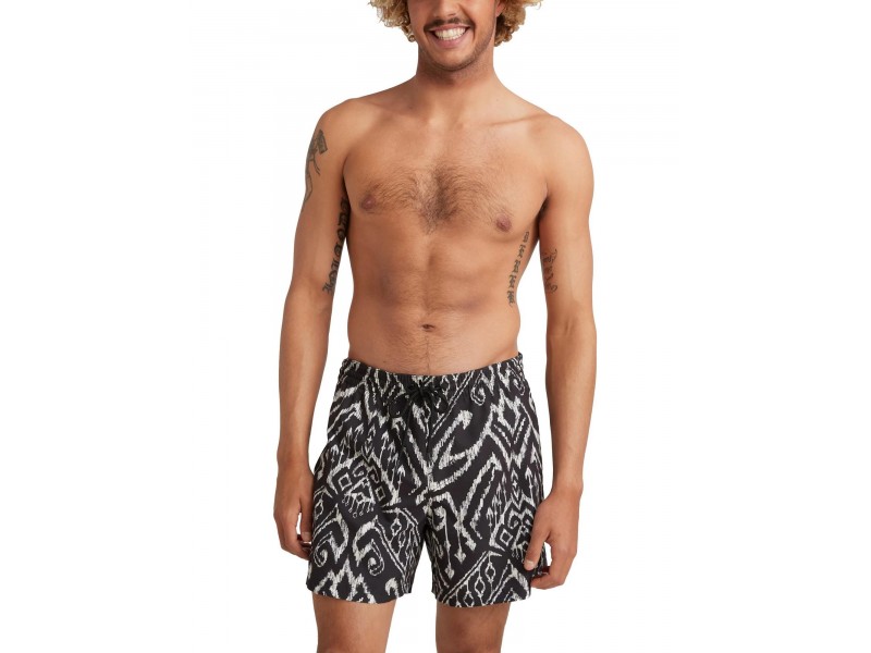 O'Neill Cali Print 15 férfi fürdőnadrág (fekete)