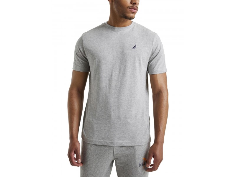 Nautica Bowen férfi póló — 112 grey marl