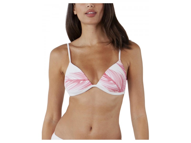 Barts Tasman Fixed Triangle D - fehér női bikini felső