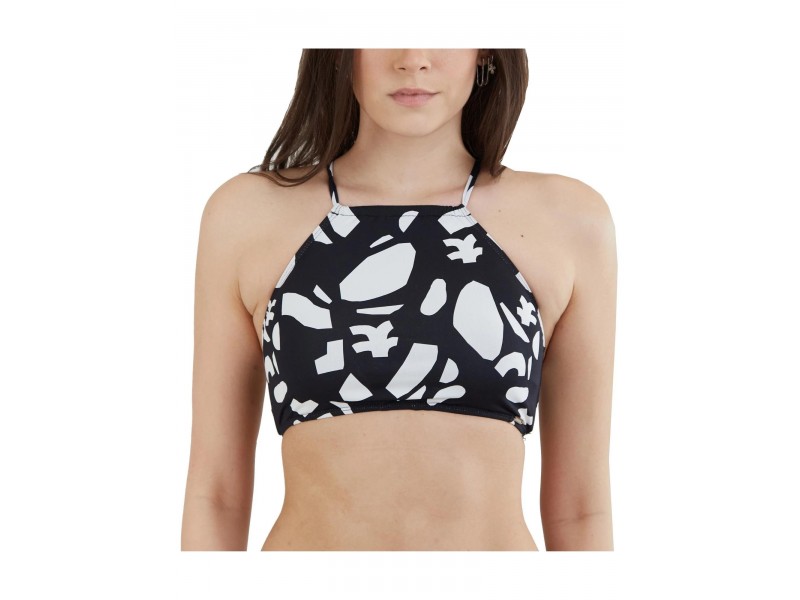 Fundango Hogg High Neck Top D női bikini felső