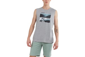 Fundango Glader Tank-T D (745 Grey Heather)