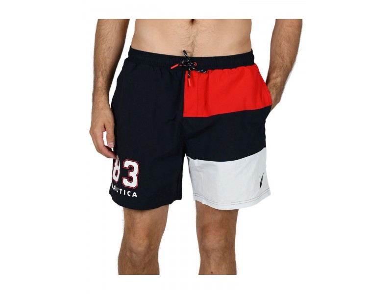 Nautica Maze 4 Swim Short D – dark navy
