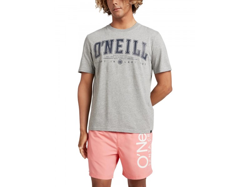 O'Neill State Muir férfi póló szürke (100% pamut)