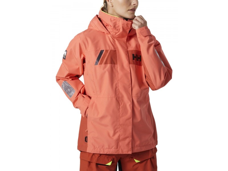 Helly Hansen W Newport Inshore női vitorlás kabát - Peach Echo
