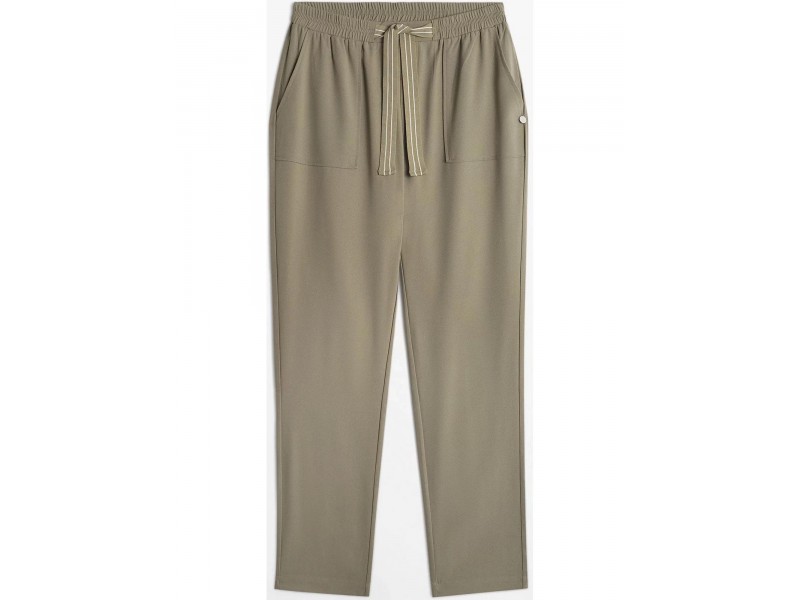 TBS Visacpan D női oliv zsebes nadrág