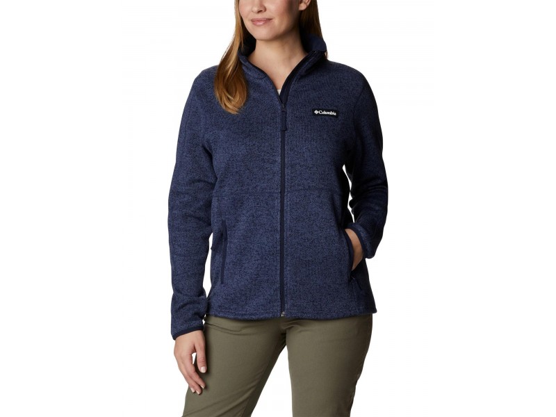 Columbia női Sweater Weather Full Zip - dark nocturnal