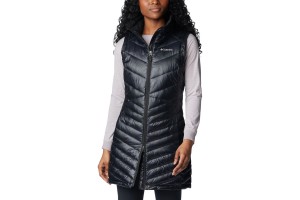 Columbia Joy Peak női hosszú mellény - fekete