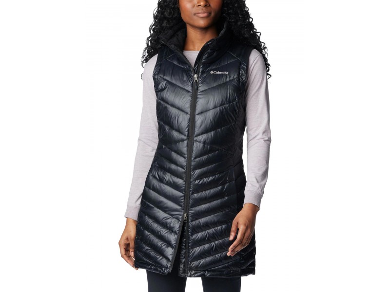 Columbia Joy Peak női hosszú mellény - fekete