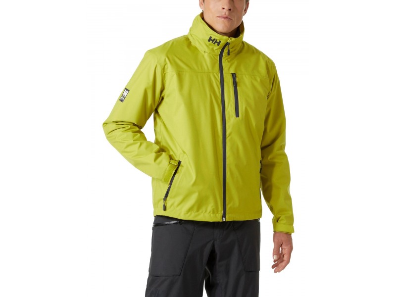 Helly Hansen Crew Hooded Midlayer Dzseki - Bright Moss