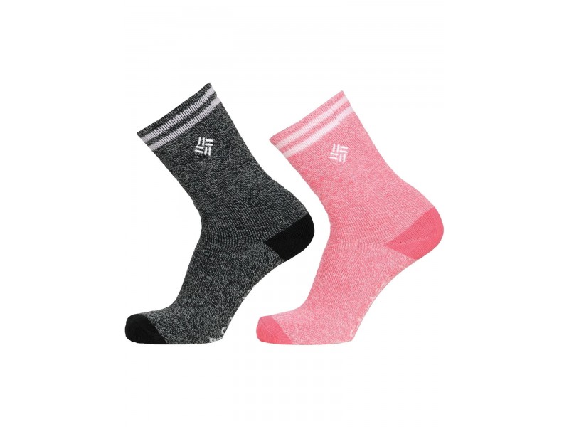 Columbia 2PP Thermal Crew női zokni - Cam Rose/Black