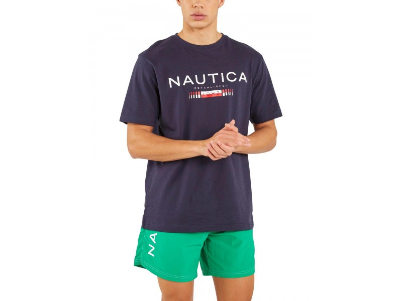 Nautica Quinn férfi póló - sötétkék