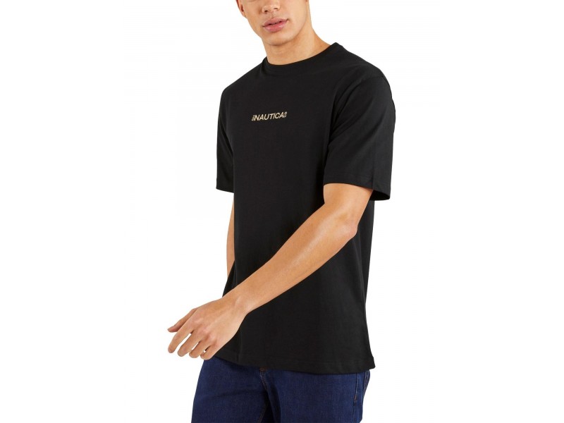 Nautica Ramon férfi póló - 011-black, 100% pamut