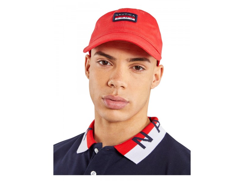 Nautica Hera Strapback Cap D - piros, 100% pamut