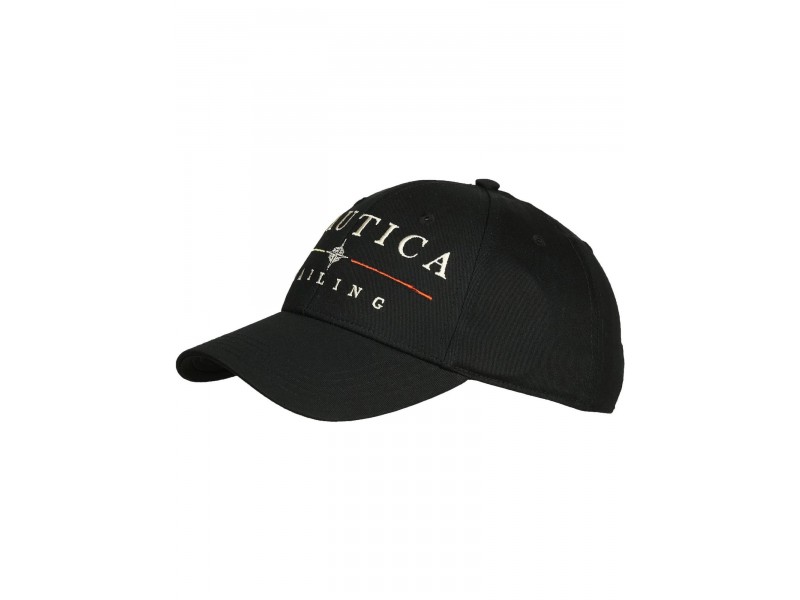 Nautica Titan Snapback Cap D - fekete, 100% pamut