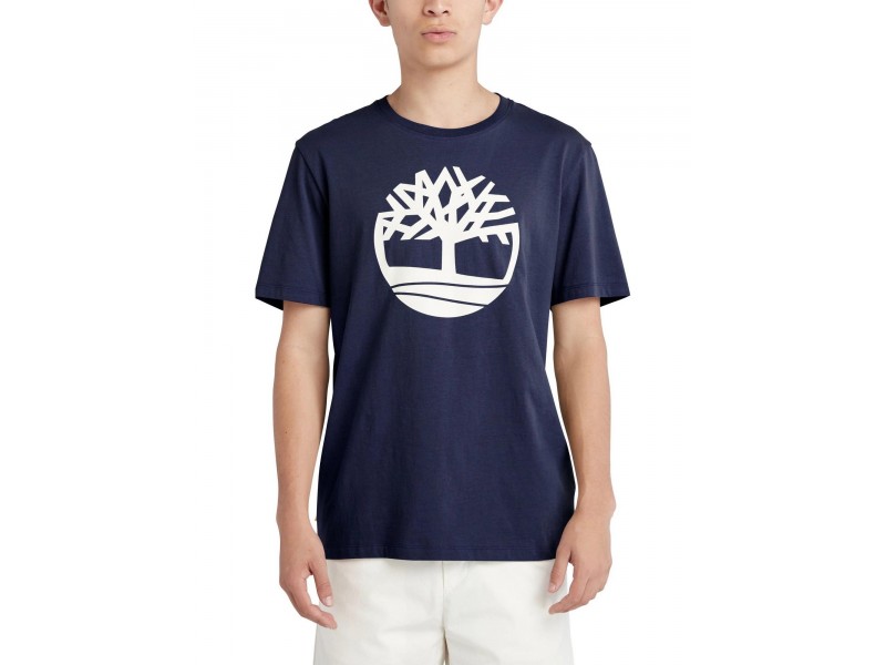 Timberland Tree Logo rövid ujjú póló, sötétkék