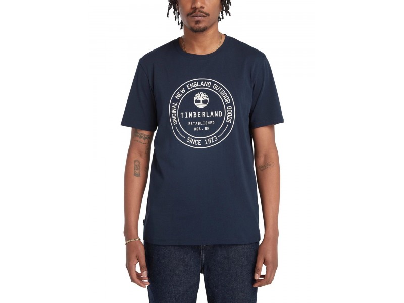 Timberland férfi SS Brand Carrier Tee sötétkék 433-nvy