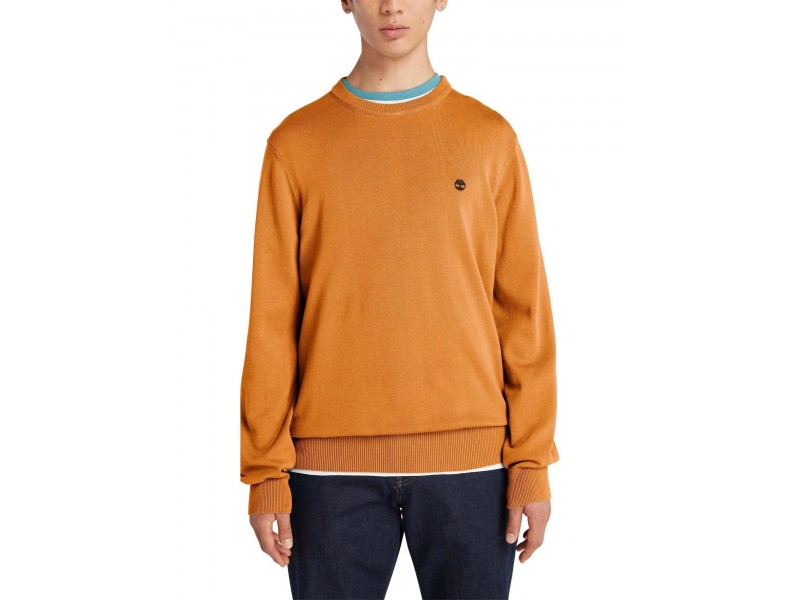 Timberland férfi Cotton Yd pulóver - barna