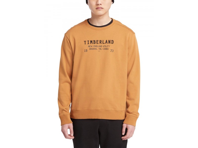 Timberland Ls Roc Utility férfi pulóver - barna