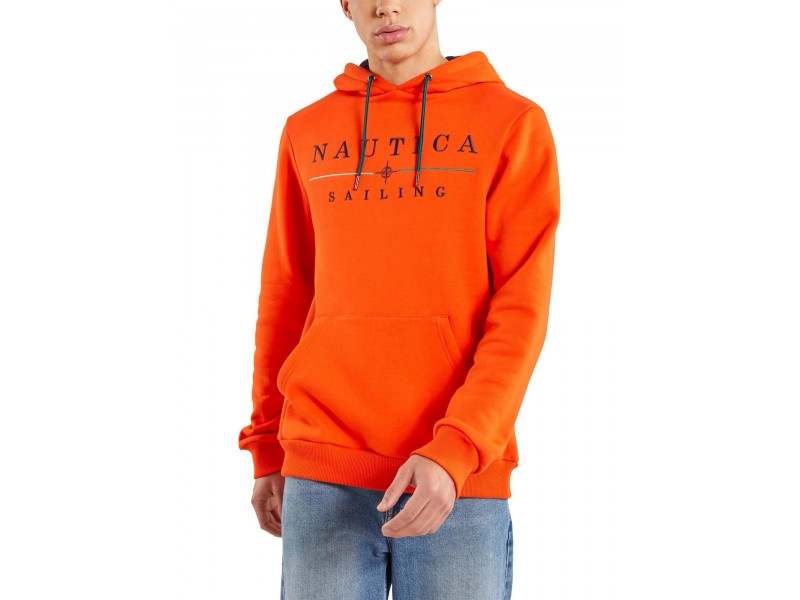 Nautica Malbo férfi kapucnis pulóver - narancs